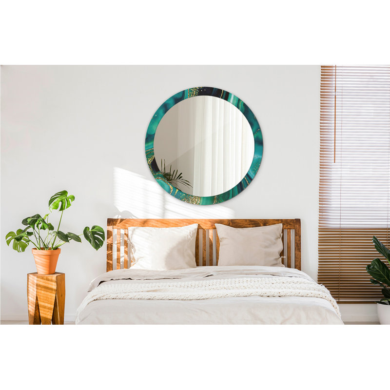 Huldar Glass Flat Wall Mirror