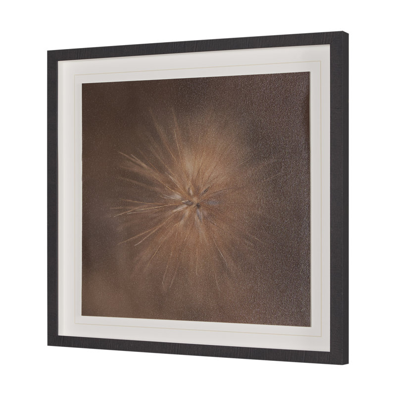 Collection par Stig Kalvelid, reproduction d'art encadrée à la main, emmêlée sous le verre, Curious
