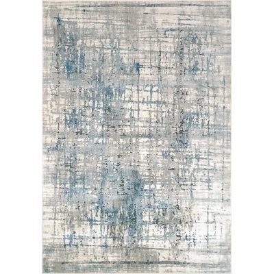 Marcia Viscose Abstract Indoor Rug