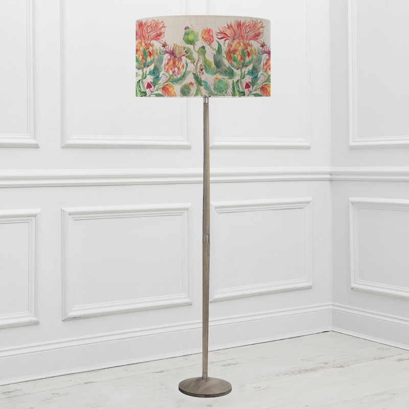 164cm Brown Traditional Floor Lamp