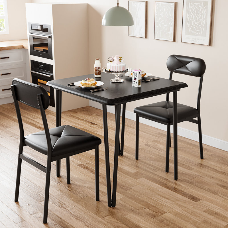 2 -Person Solid Wood Dining Set
