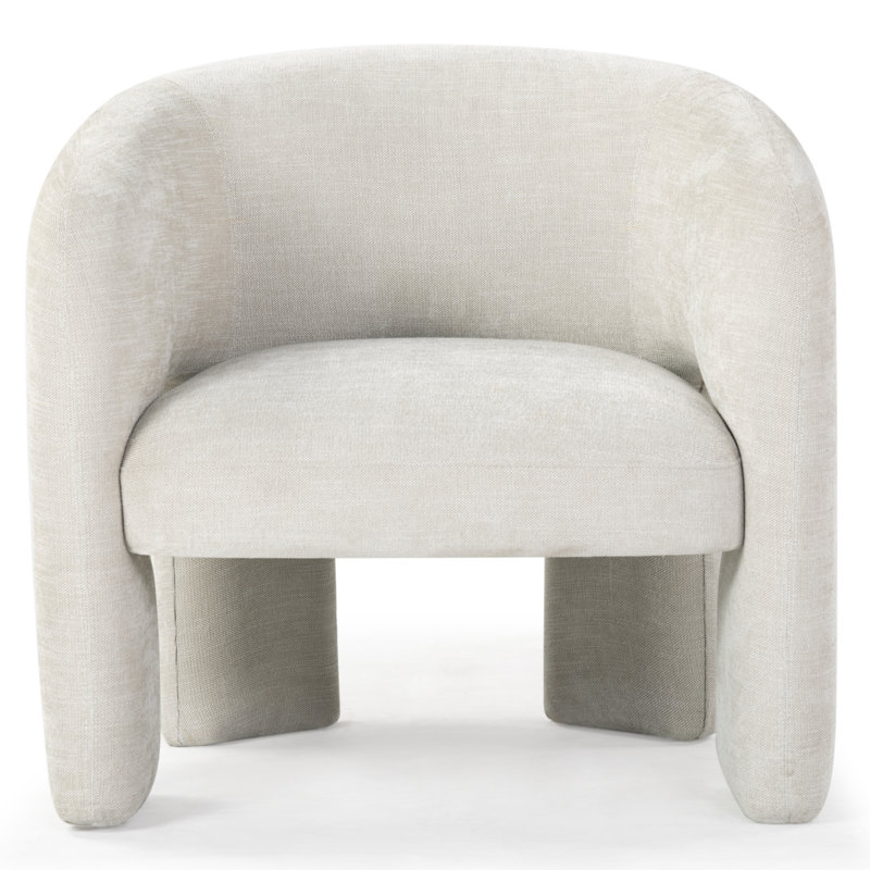 Tamlyn Performance Fabric Accent Chair, Beige