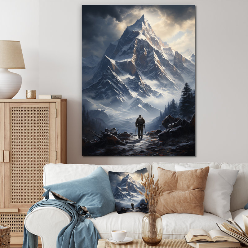 «Mountain Trails Harmony I» sur toile, H 44 po x l 34 po x P 1,5 po, Toile tendue