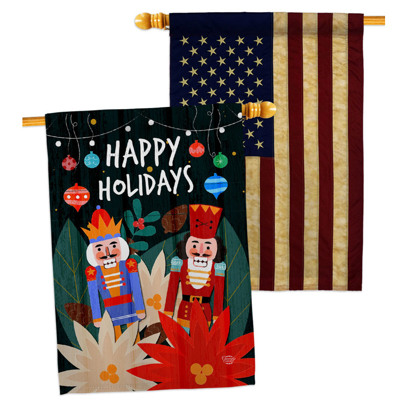 Drapeau des fêtes 40 x 28 po.