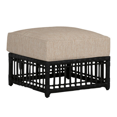 Newport Outdoor Ottoman with Cushion