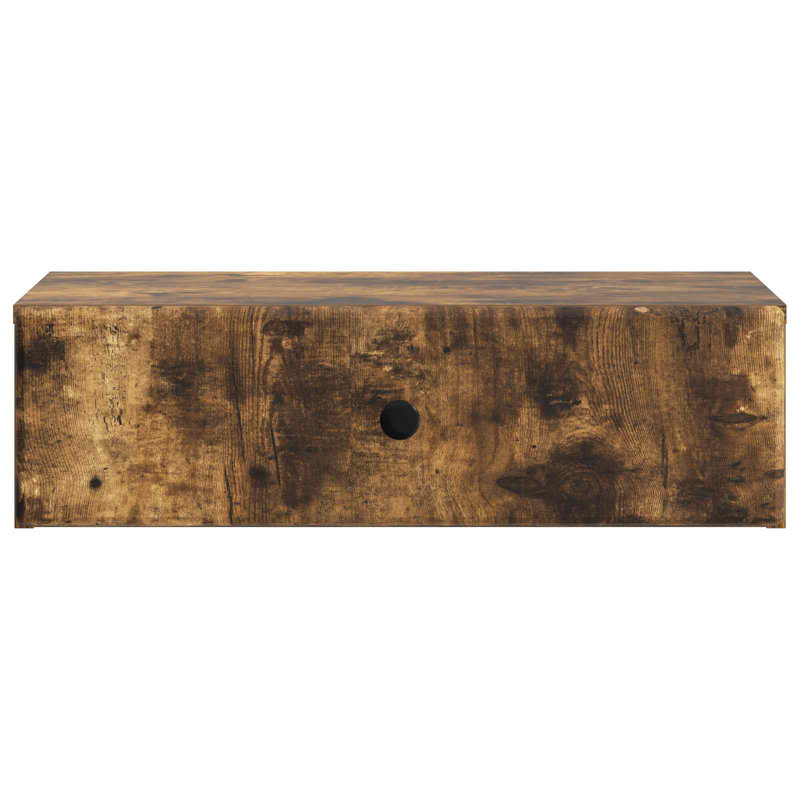 End Table, Smoked Oak