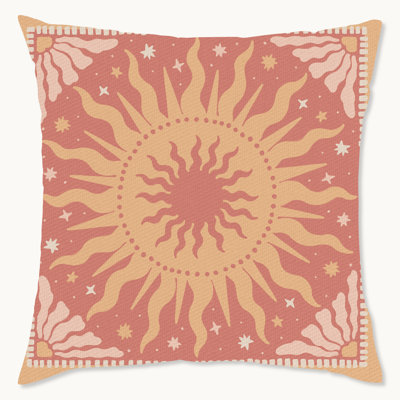 Geometric Polyester Pillow Cover