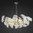 40 " 8-Light Ceramic Ginkgo Leaf Chandeliers-2007504381