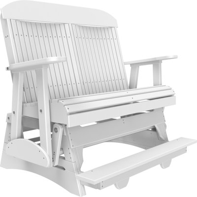 Banc d'extérieur coulissant en polywood
