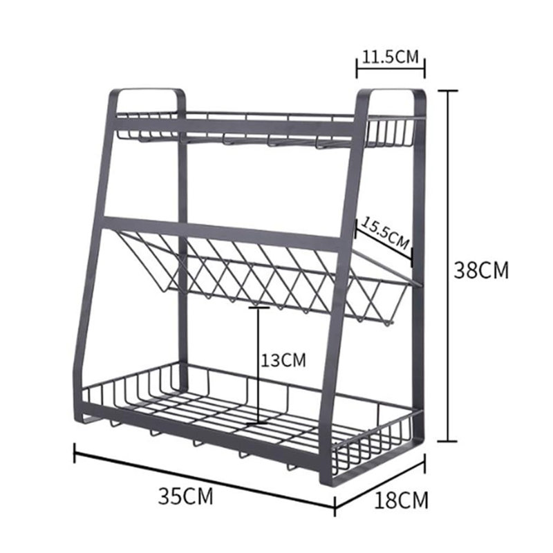 Freestanding Spice Rack