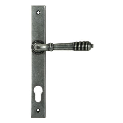 Reeded Multipoint Lock Door Handle