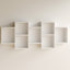Wallaston 7 Piece Cube Shelf with Hooks-37944434