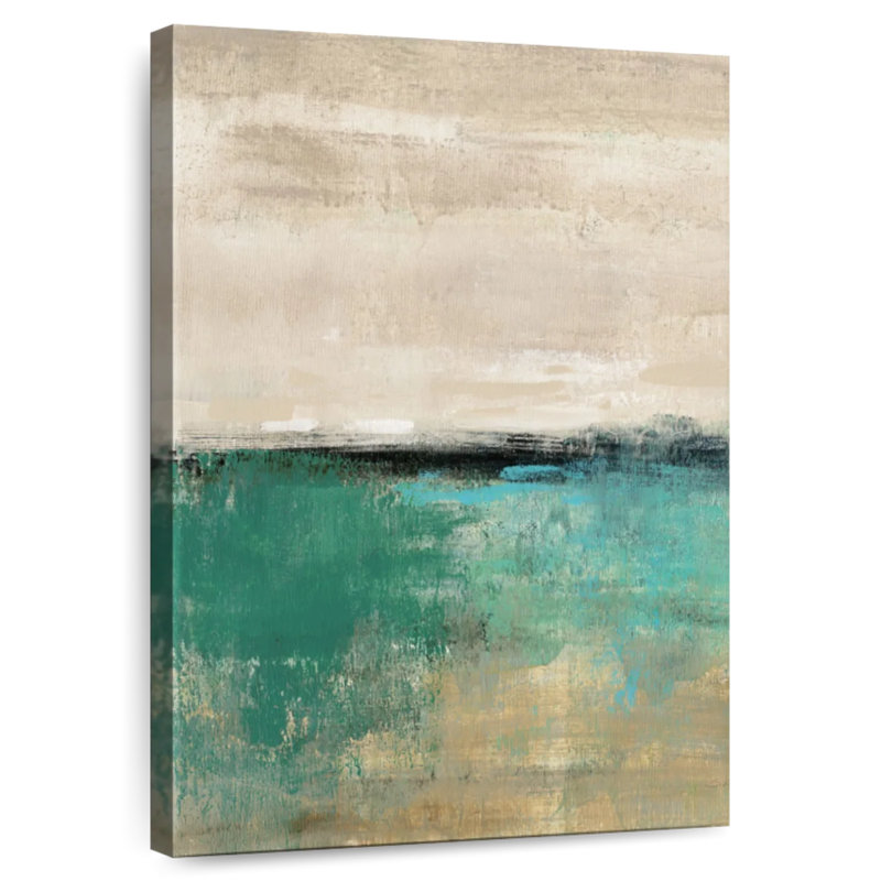 Avery Spring Valley Teal, 51" H x 34" W