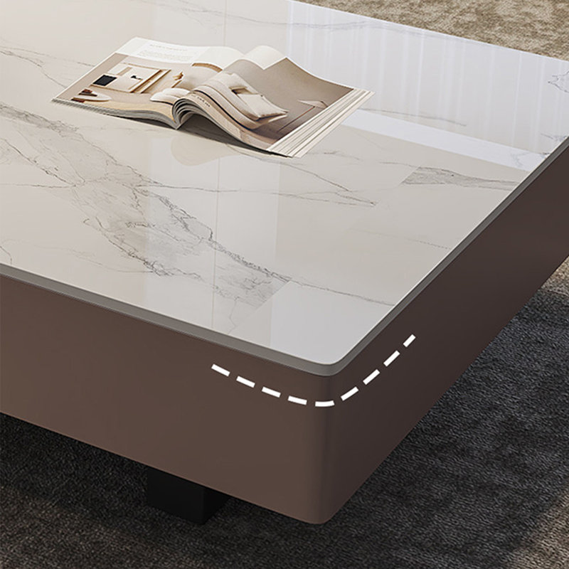 Table basse simple et moderne, 13,77 po H x 59 po L x 31,49 po po