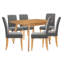 Balani 6 -Person Butterfly Leaf Dining Set-101956040