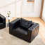 Fauteuil d'appoint en cuir l 50 po-2058187846