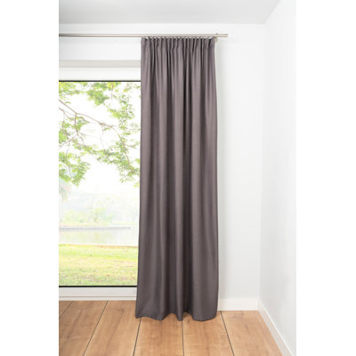 Save Tab Top Semi Sheer Curtain