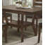 Mobilier de salle à manger ensemble de salle à manger 5 pièces avec rallonge et 4 chaises d'appoint en bois-1432444316