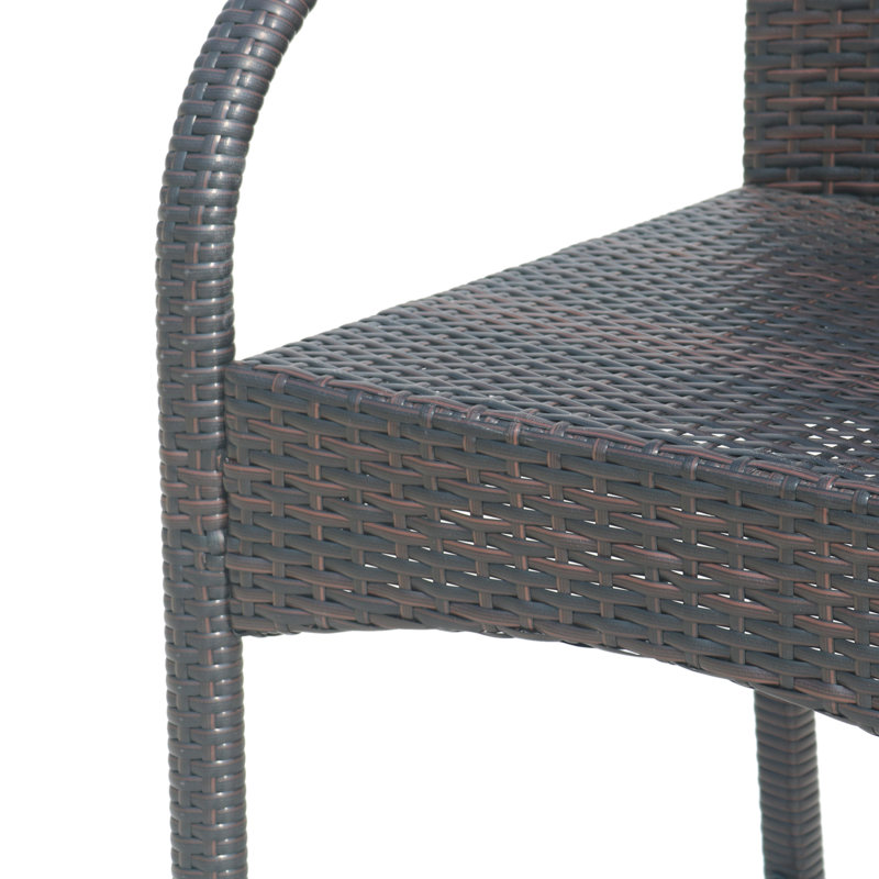 CASCADA KD BARSTOOL CHAIR, Brown