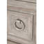 Commode combinée 1 tiroir en bois massif l 36,75 po Fitz-653033056