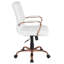 Chaise de bureau pivotante à dossier moyen Whitney-886653567-886653559