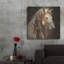 Union rustique «War Horse No. 2» par Marta Wiley, art mural en métal-1994183799