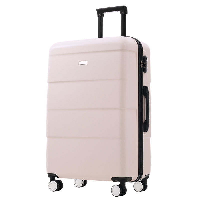 Valise à roulettes doubles Hardshell, Light Pink