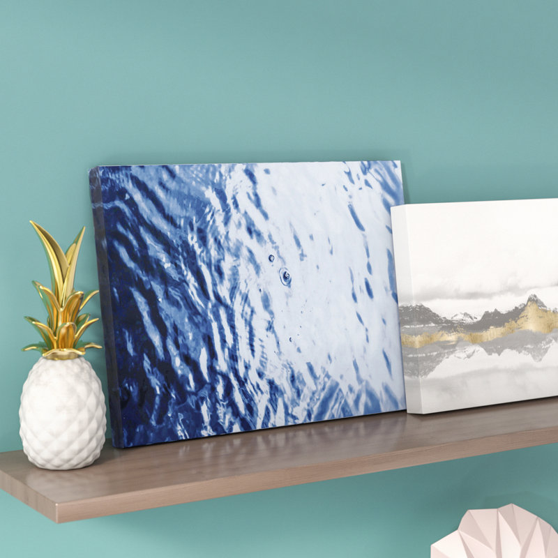Blue Tranquility III - Photograph, 30" H x 40" W x 1" D