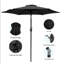 Parasol de marché 7,5 pi Sunbrella-286685836