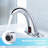 Automatic Sensor Touchless Bathroom Sink Faucet With Deck Plate, Chrome Vanity Faucets, Hands Free Bathroom Water Tap With Cold And Hot Water Mixer