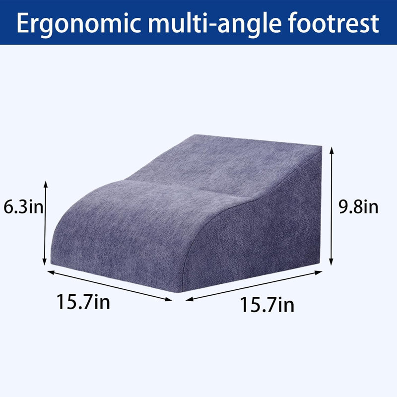 Repose-pieds pour sous le bureau au travail Repose-pieds ergonomique sous le bureau, repose-pieds double