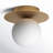 Cathy Glass Flush Mount
