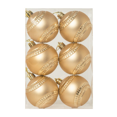 6 pièces boules d'arbre de Noël football basketball baseball ornements arbre de Noël suspendu pendentif maison fête décor nouvel an cadeau Navida
