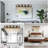 1-Lamp Black LED Dimmable Iron Vanity Light