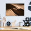 «Canyon Abstract 5» par Lori Deiter, art mural en verre acrylique