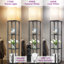 180cm Walnut LED Column Floor Lamp