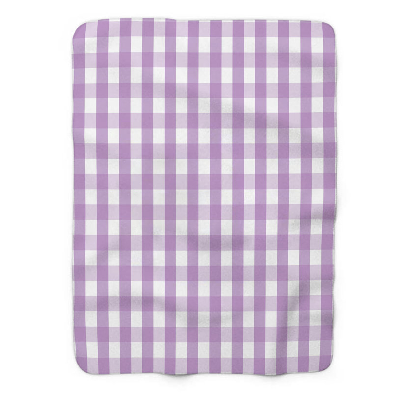 Purple Blue Orange Dream - 1 Piece Premium Sherpa Blanket, L 60 po x L 80 po