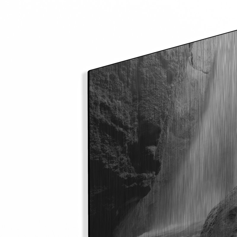 Art mural en métal «Waterfall» par Photoinc Studio, Luxe, H 16 po x l 24 po