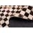 Cowhide Patchwork Brown, Ivory Rug 6'6" x 6'6"