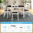 Kirkendall 4 - Person Four Leg Dining Set-1084461676-1084461678