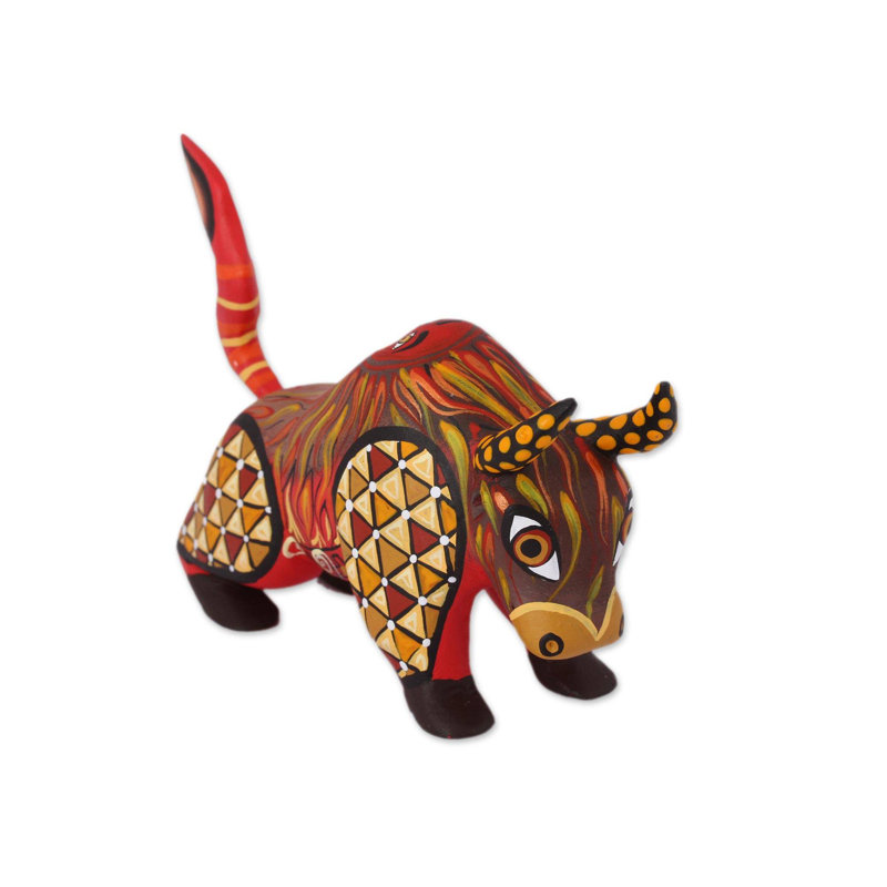 Novica Sun Force Wood Alebrije Figurine