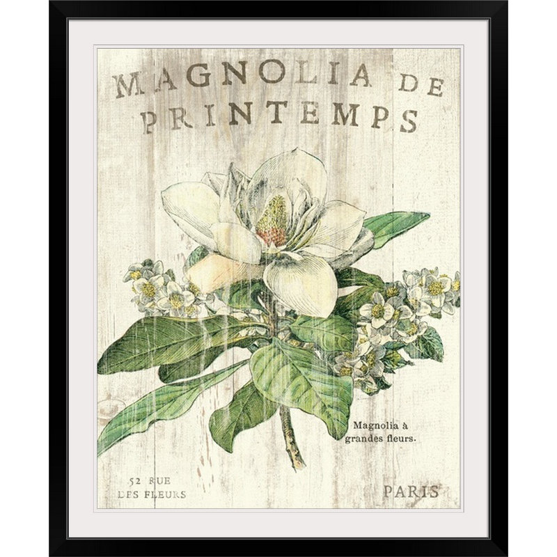 « magnolia de printemps » par sue schlabach, impression, H 30 po x l 24 po x P 1,5 po, Toile