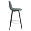 Jakobe Upholstered Counter Stool with Metal Frame-32484489