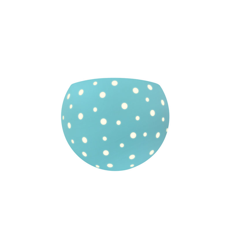 Perforated Globe ADA Wall Sconce - Reflecting Pool, Reflecting Pool