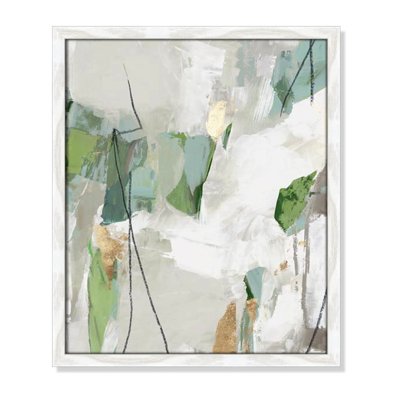 Enchanted Emerald Collection Enchanted Emerald I by Update Hi Res Image List Print, 19" H x 16" W x 1.25" D
