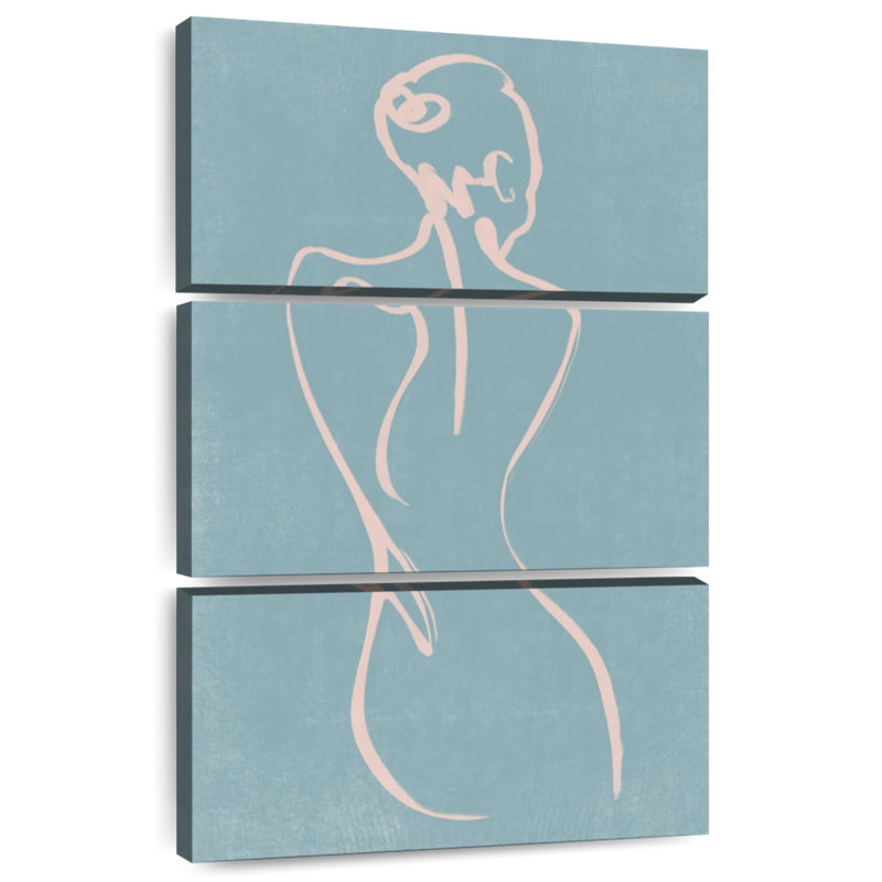 Figurine abstraite Leisha, H 38 po x l 24 po