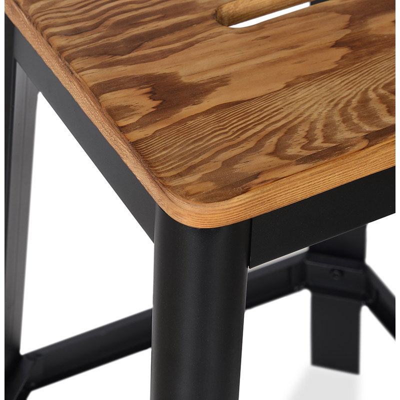 Counter Stool, Black, 65cm