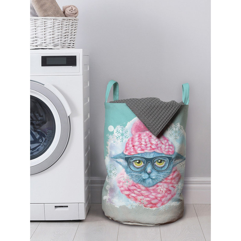 Fabric Laundry Bag with Handles