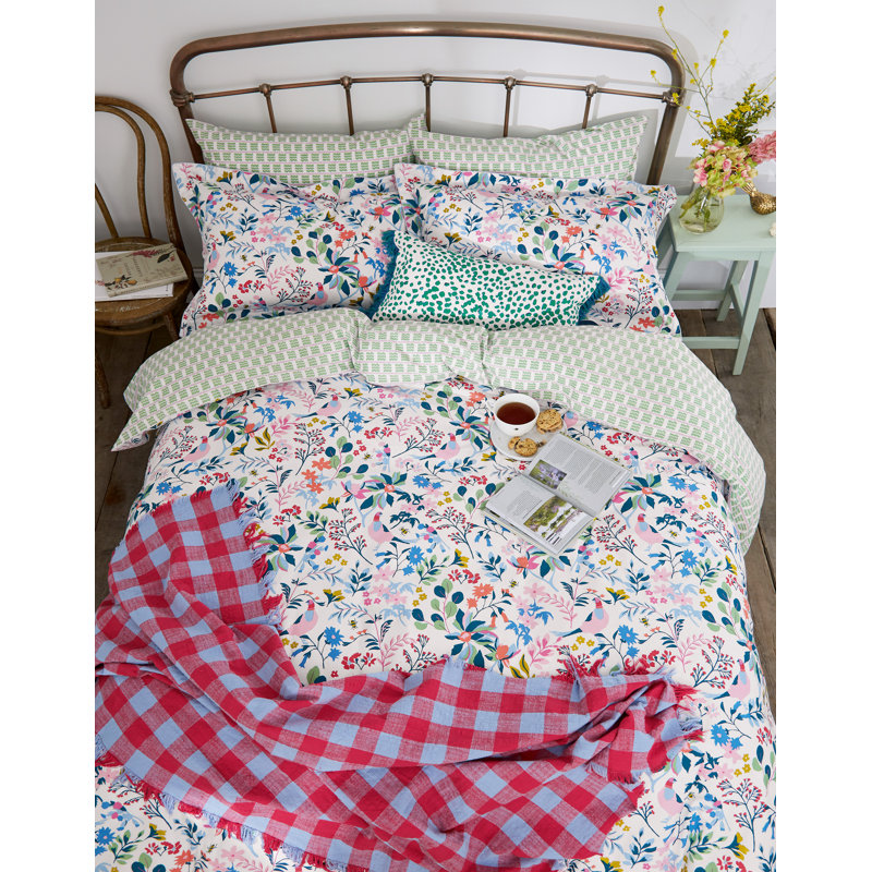 Pheasant Floral Cushion 30x60cm Multi