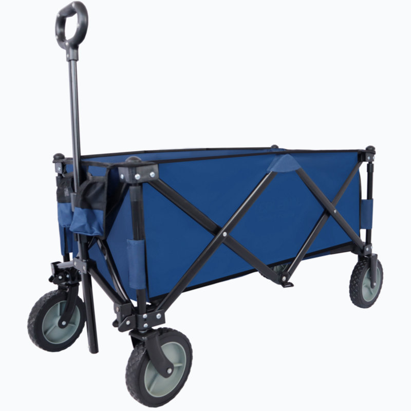 Chariots de jardin robustes, H 34,5 po x l 38 po x P 21,5 po, Noir